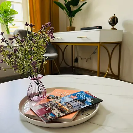 Filmap-charmant-modern-zentral-balkon-beamer-spieletisch * Görlitz